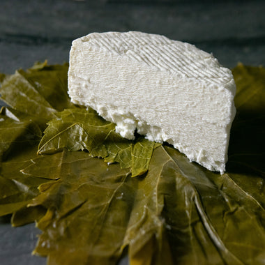 Pecuri in i Vigne sheep's milk leaf wrapped cheese Blakesville Creamery