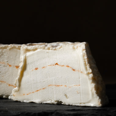 Two Red Lines cow's milk bloomy rind cheese Lazy Lady Farm