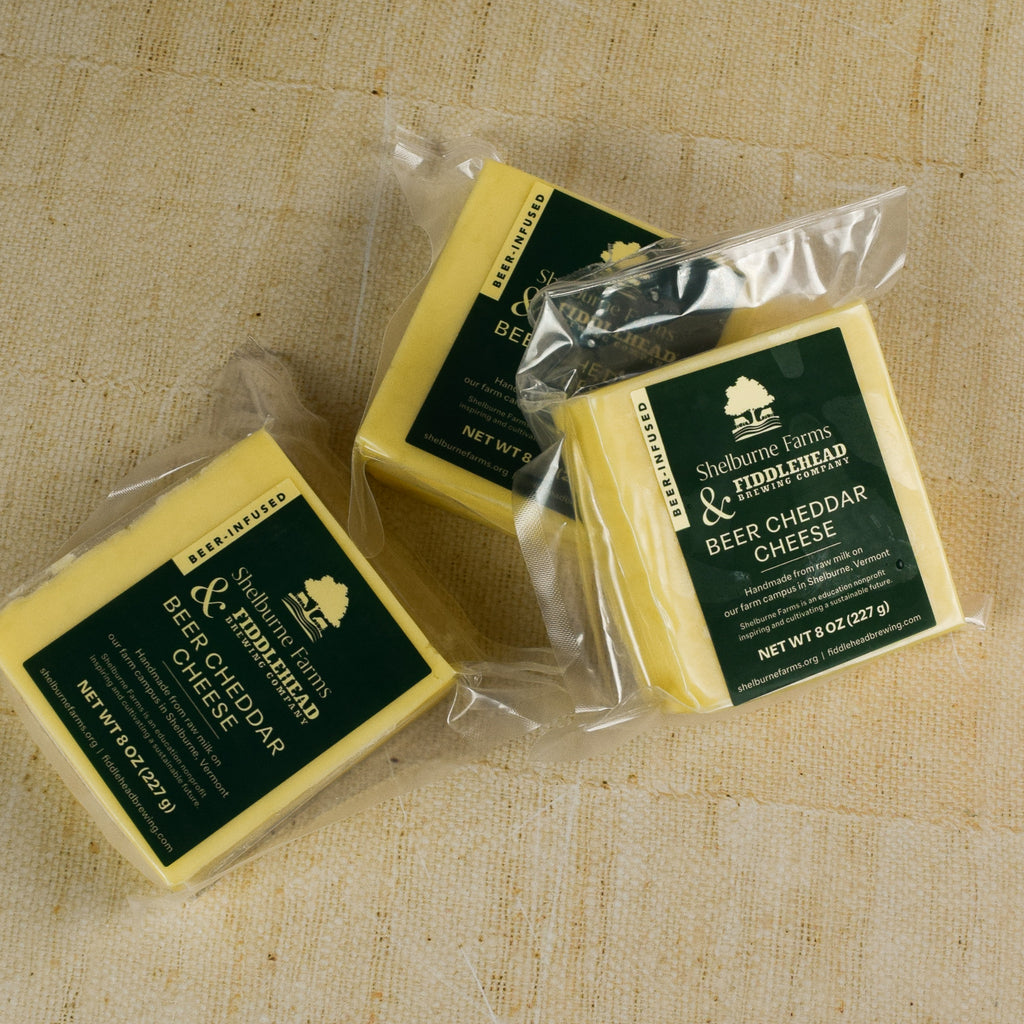 Shelburne Beer Cheddar | Saxelby Artisan Cheese | Saxelby Cheese