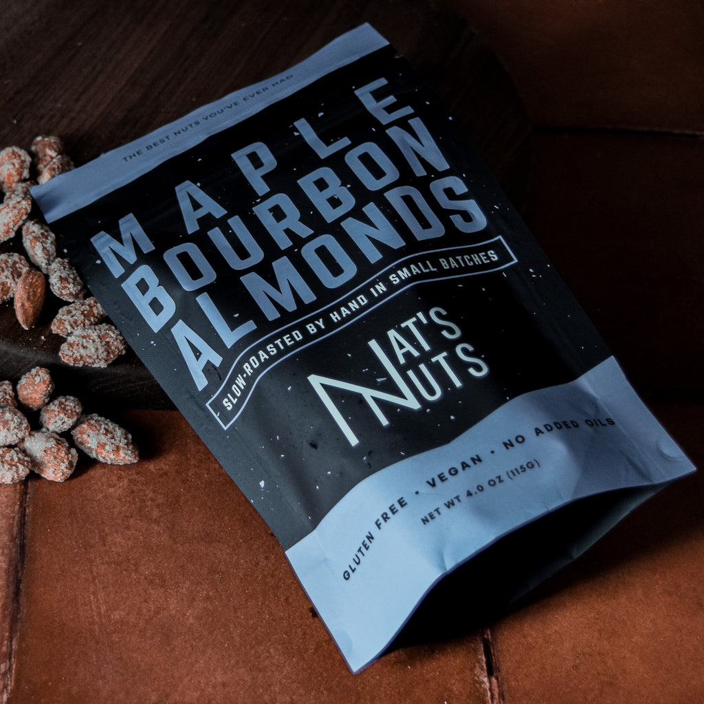 Maple Bourbon Almonds