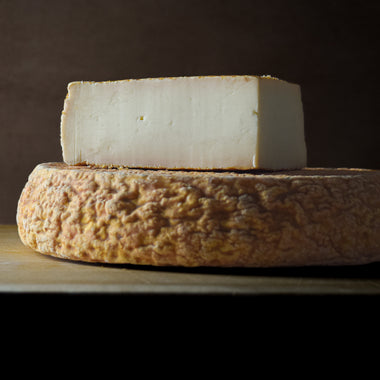 Sunny Ridge washed rind goat's milk cheese Blakesville Creamery