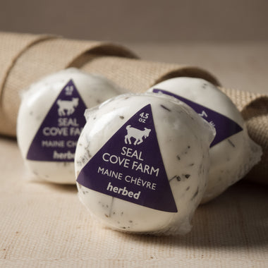 Seal Cove Maine Herbed Chevre goat's milk cheese