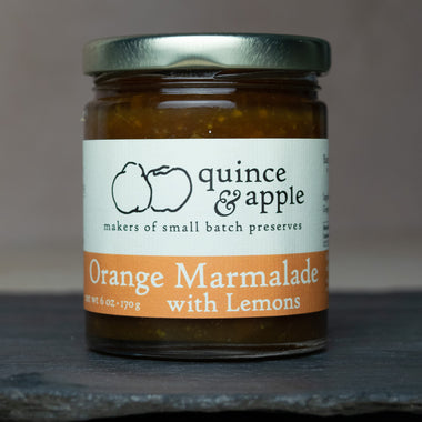 Quince & Apple Orange Marmalade with Lemons