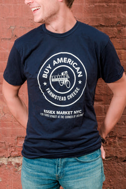 Saxelby Cheese Logo T-Shirt