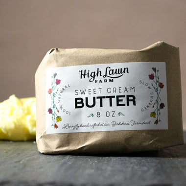 High Lawn Farm Sweet Cream cow's milk butter 8oz
