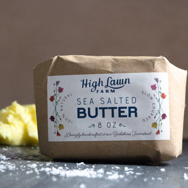 High Lawn Farm cow's milk sea salted butter 8oz