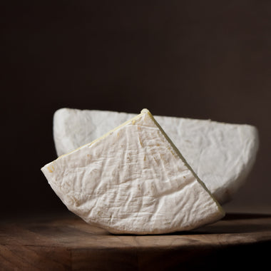 Noble Road cow's milk bloomy rind brie-style cheese Calkins Creamery