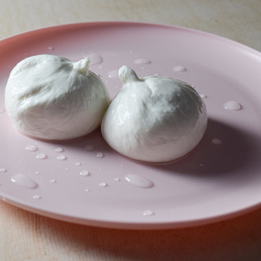 Burrata fresh cow's milk cheese Narragansett Creamery