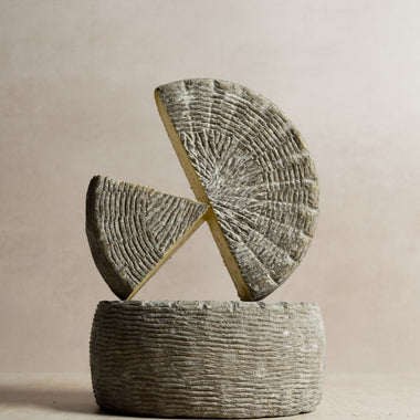 Swallow tail tomme cow's milk natural rind cheese Stony Pond Farm