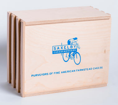 Saxelby Cheese Wooden Gift Box cheese gift
