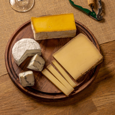 Wine Lover's Box Saxelby Cheese Gifts - Sandy Creek, Calderwood, Appalachian, cow's, goat's milk cheese