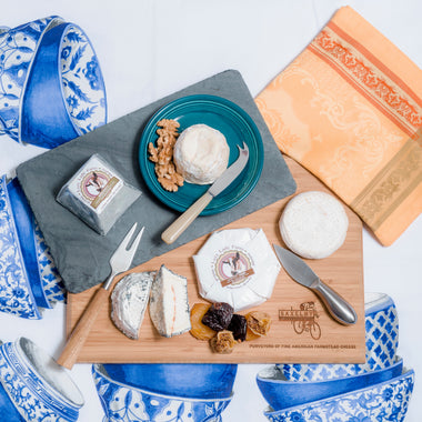 Lazy Lady Farm Collection cheese gift set bloomy rind goat's milk cheese