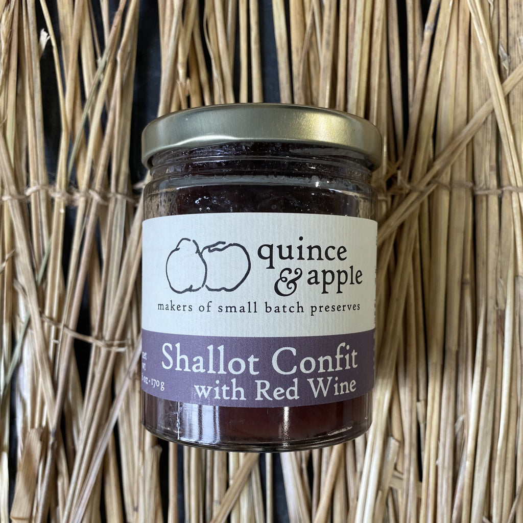 Shallot Confit with Red Wine
