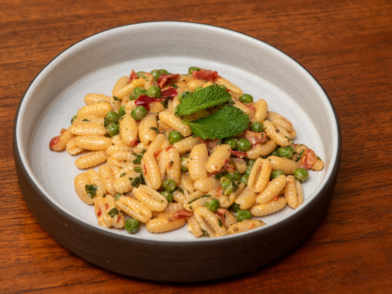 Recipe: Creamy Feta Pasta With Peas and Mint