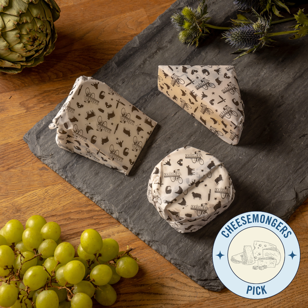 Saxelby Cheesemongers Connoisseur's Club quarterly subscription box gift. Cheesemongers pick. 