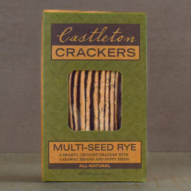 Multi-Seed Rye Crackers