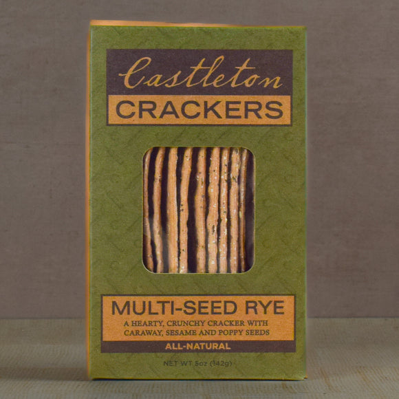 Multi-Seed Rye Crackers