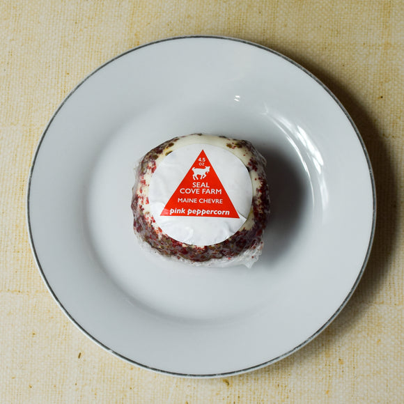 Seal Cove Pink Peppercorn Chevre