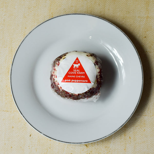 Seal Cove Pink Peppercorn Chevre