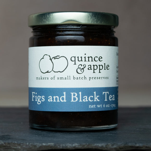 Quince & Apple Fig and Black Tea Jam, 1.5oz