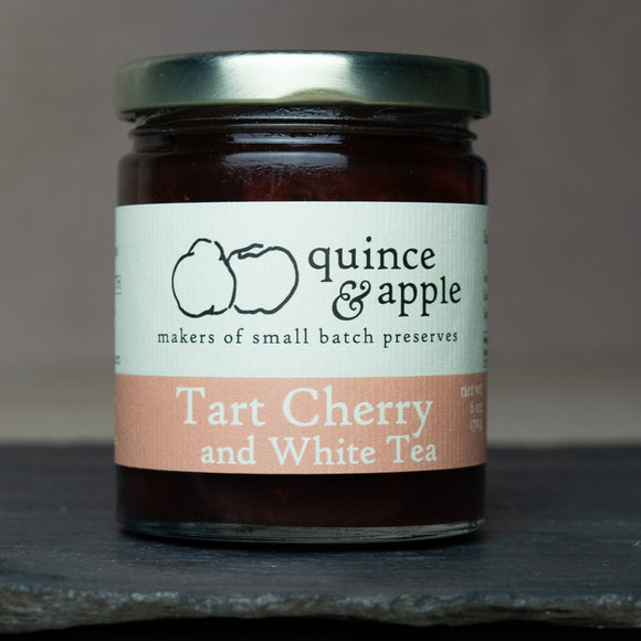Quince & Apple Tart Cherry and White Tea Jam