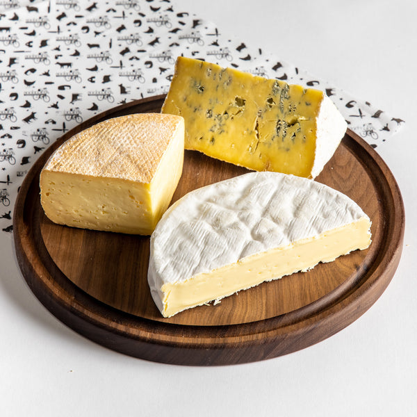 vonTrapp collection - three organic farmstead cow's milk cheeses from Vermont 