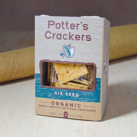 Potter's Six Seed Crackers