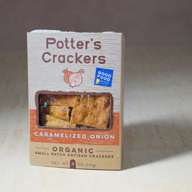 Potter's Caramelized Onion Crackers